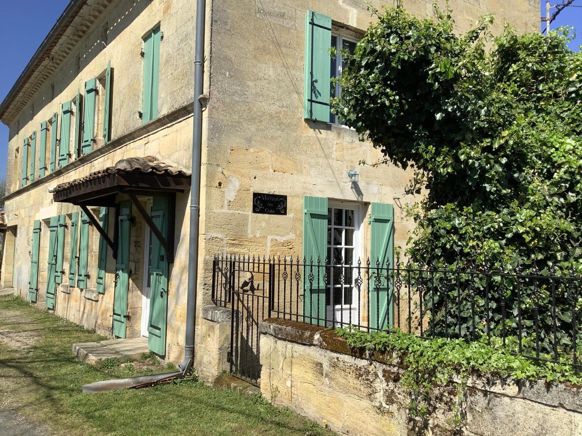 Maison Au Coin, Proche St Emilion Sainte-Terre Eksteriør bilde